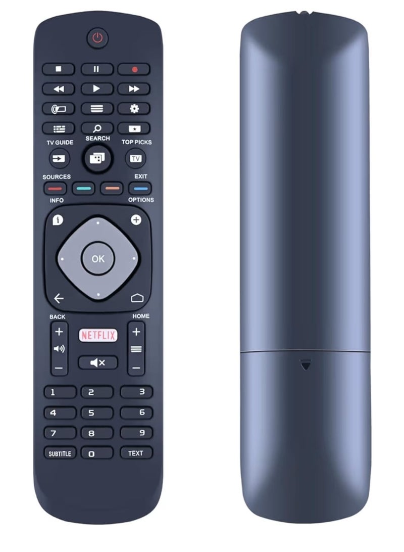 RM Philips Universal Remote Control Rm-L1285 For Philips Lcd Led Plasma Tv with Netflix Button - Image 2